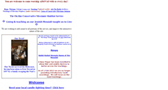 Desktop Screenshot of cyber-synagogue.com